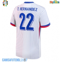 Camisa de time de futebol França Theo Hernandez #22 Replicas 2º Equipamento Europeu 2024 Manga Curta